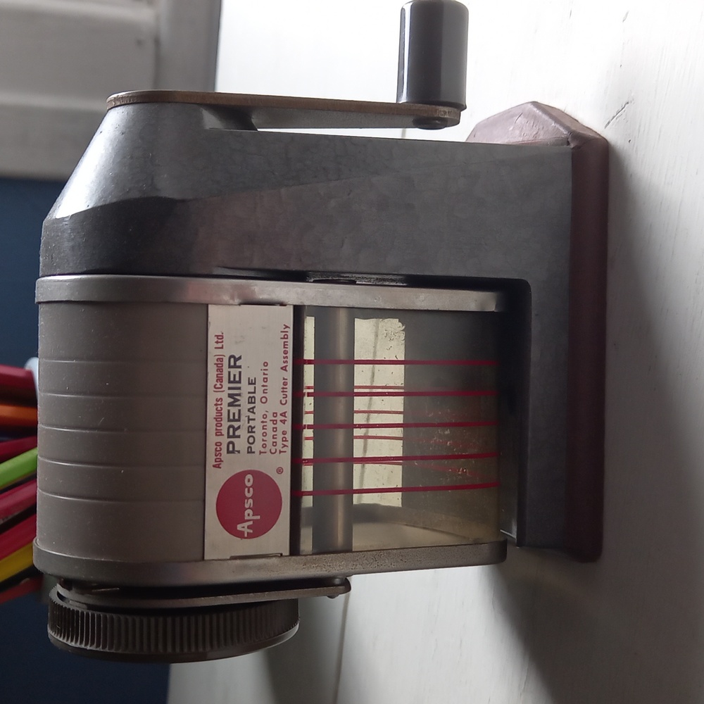 Vintage Apsco Portable Manual Pencil Sharpener